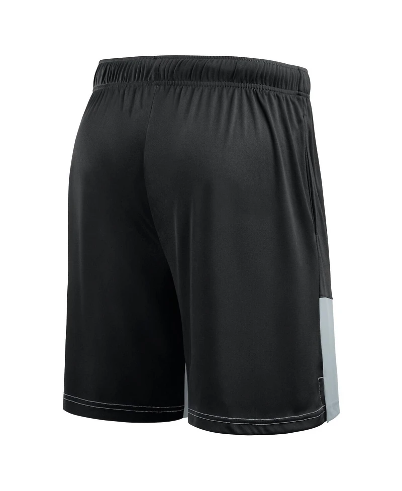 Fanatics Men's Black/Silver Las Vegas Raiders Big Tall Best of the Performance Shorts