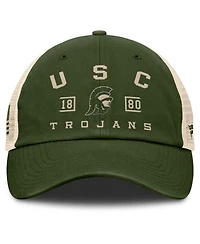 Fanatics Men's Olive Usc Trojans Oht Military Appreciation Frontier Trucker Adjustable Hat