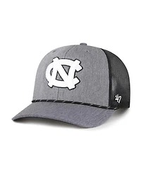 '47 Brand Men's Gray North Carolina Tar Heels Carbon Rope Adjustable Hat