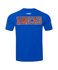 Pro Standard Men's Jalen Brunson Blue New York Knicks City Ransom T-Shirt