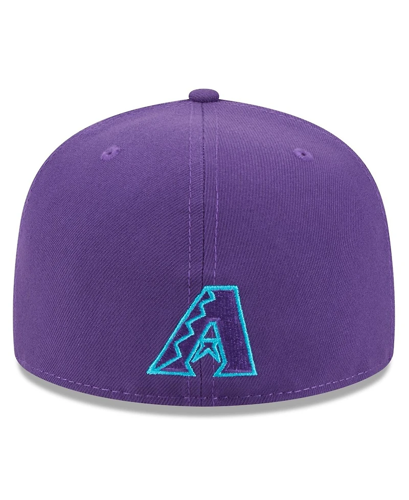 New Era Men's Purple Arizona Diamondbacks 2025 City Connect Fan Pack 59FIFTY Fitted Hat