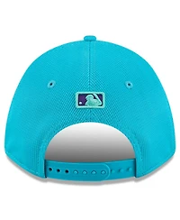 New Era Men's Teal/Purple Arizona Diamondbacks 2025 City Connect Batting Practice M-Crown 9FORTY Adjustable Hat