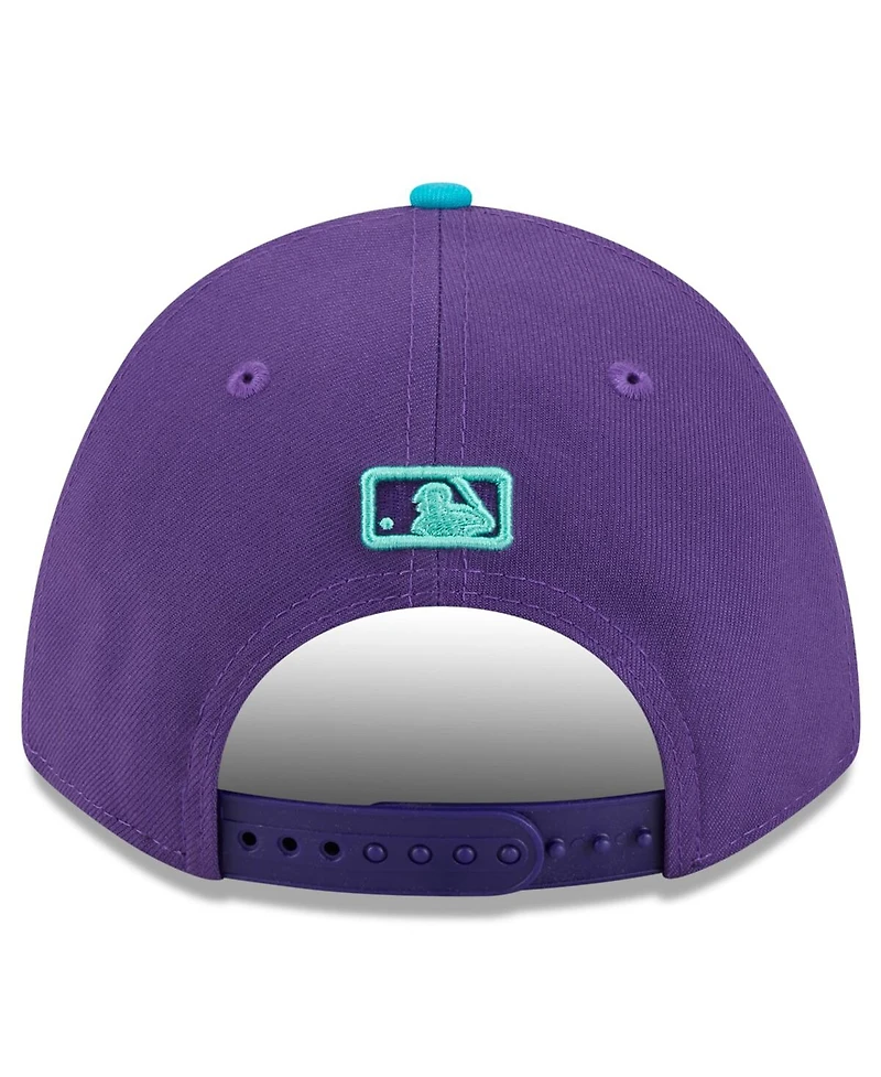 New Era Men's Purple/Teal Arizona Diamondbacks 2025 City Connect 9FORTY M-Crown Adjustable Hat