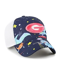 '47 Brand Big Boys and Girls Navy Georgia Bulldogs Space Dino Clean Up Adjustable Hat