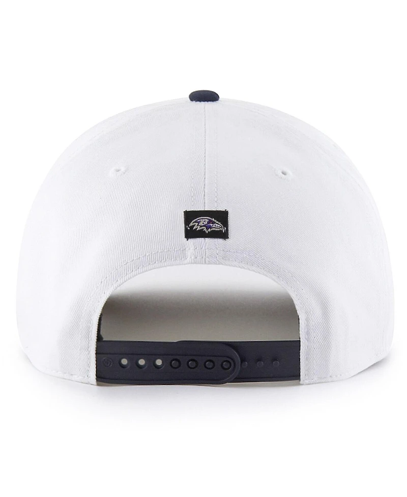 '47 Brand Men's White Baltimore Ravens Patriotic Overhand Hitch Adjustable Hat