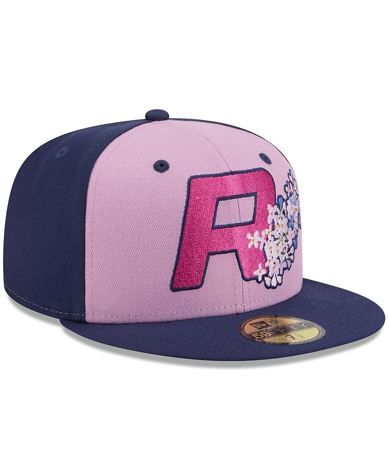 New Era Men's Purple Rochester Red Wings Theme Nights 59FIFTY Fitted Hat