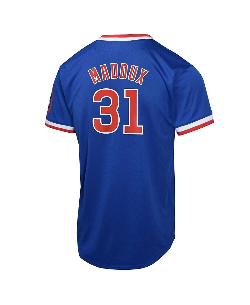 Nike Big Boys and Girls Greg Maddux Royal Chicago Cubs Cooperstown Collection Limited Jersey