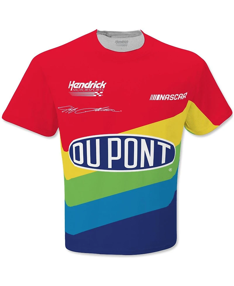 Hendrick Motorsports Team Collection Men's Red/Yellow Jeff Gordon Pit Crew T-Shirt