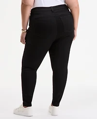On 34th Trendy Plus High-Rise Skinny Ankle Jeans, Exclusively at Macy's
