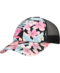 Billabong Women's Black Heritage Mashup Trucker Snapback Hat