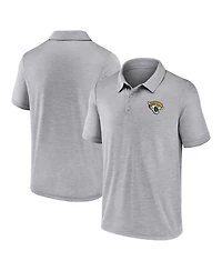 Fanatics Men's Gray Jacksonville Jaguars Making Waves Polo Shirt
