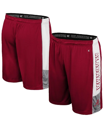 Colosseum Men's Crimson Alabama Tide Quantum Shorts