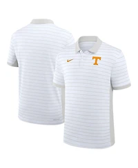 Nike Men's White Tennessee Volunteers 2025 Early Season Coaches Sideline Victory Stripe Performance Polo Shirt