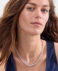 Diamond Graduated Tennis Necklace (5 ct. t.w.) in 14K White Gold or 14k Yellow Gold