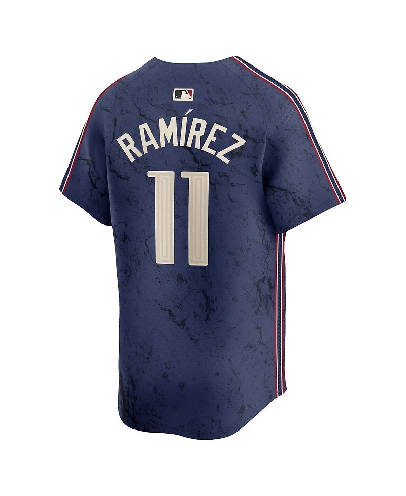 Nike Men's Jose Ramirez Navy Cleveland Guardians City Connect Limited Player Jersey