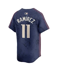 Nike Men's Jose Ramirez Navy Cleveland Guardians City Connect Limited Player Jersey