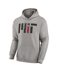 Fanatics Men's Heather Gray Mit Engineers Fleece Pullover Hoodie