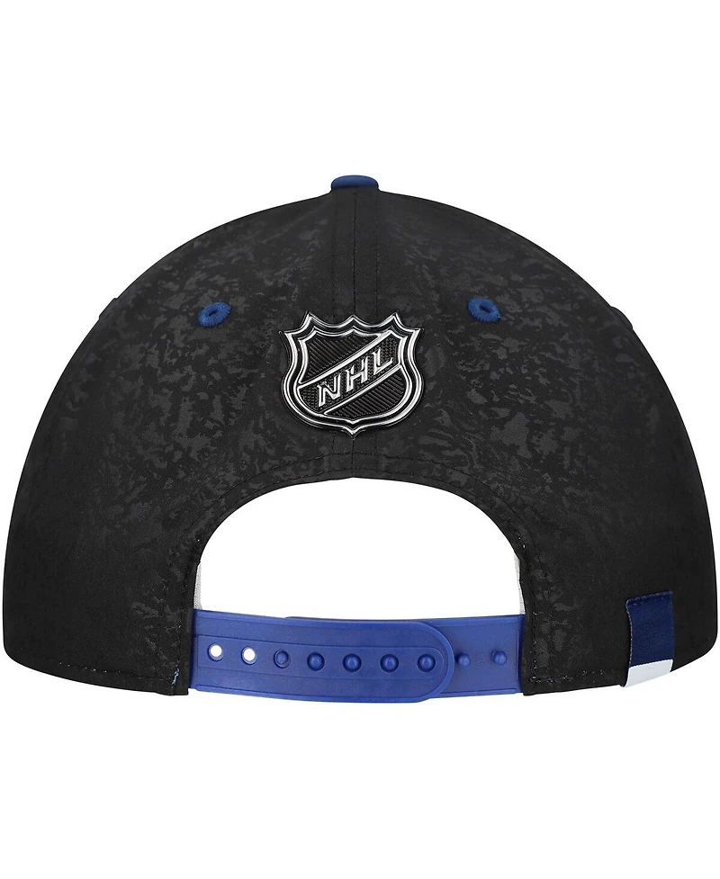 Fanatics Men's Black Tampa Bay Lightning Alternate Logo Snapback Hat
