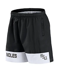 Fanatics Men's Black Florida State Seminoles Elements Intensity Woven Shorts