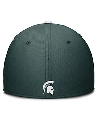 Nike Men's Green Michigan State Spartans Primetime Rise Swoosh Flex Hat