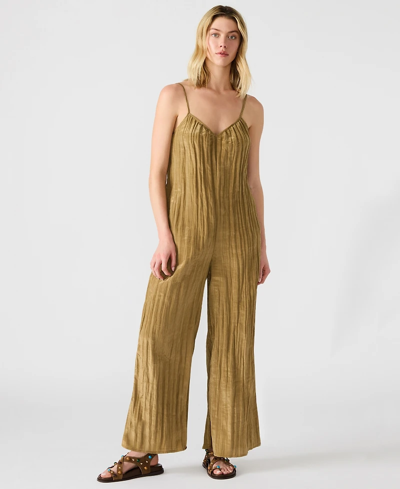 Steve Madden Women's Crinkle Desdemona Jumpsuit