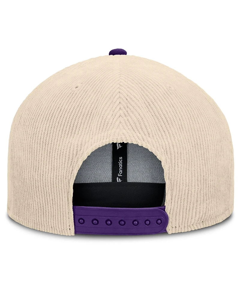 Fanatics Men's Tan Lsu Tigers Catcher Snapback Hat
