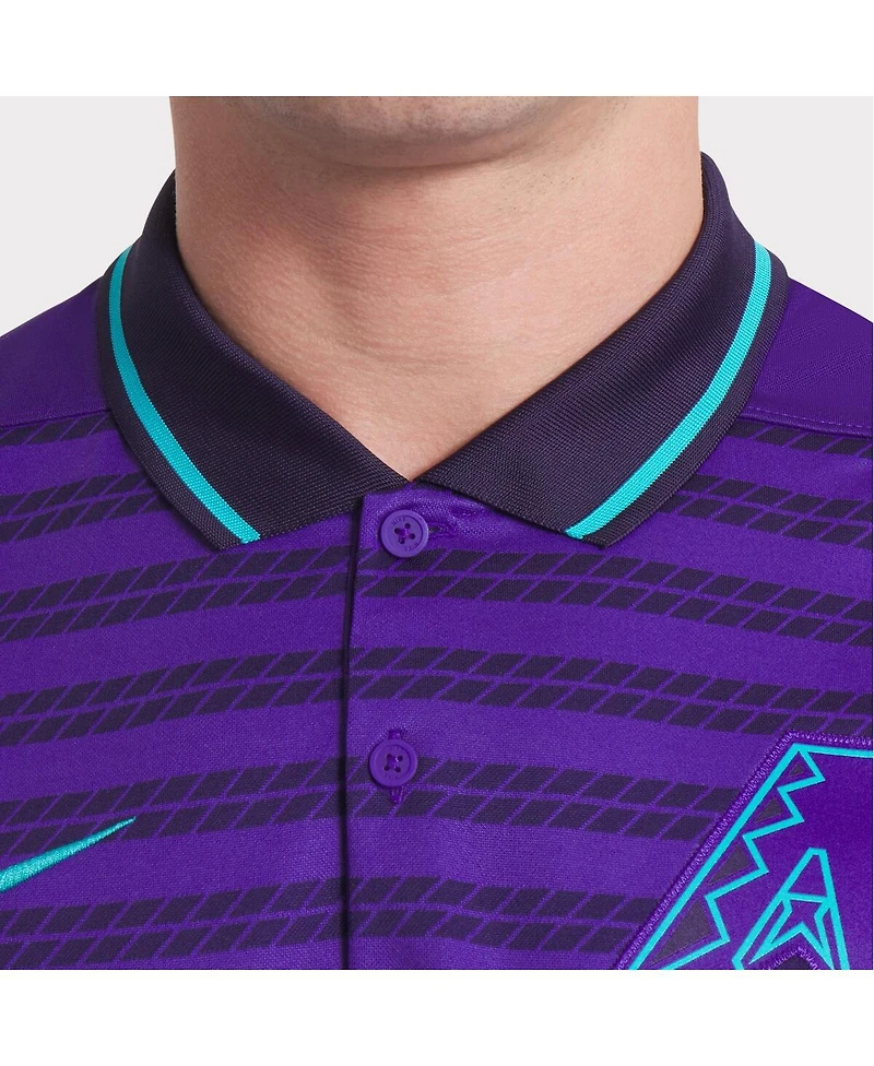 Nike Men's Purple Arizona Diamondbacks 2025 City Connect Authentic Collection Victory Performance Polo Shirt