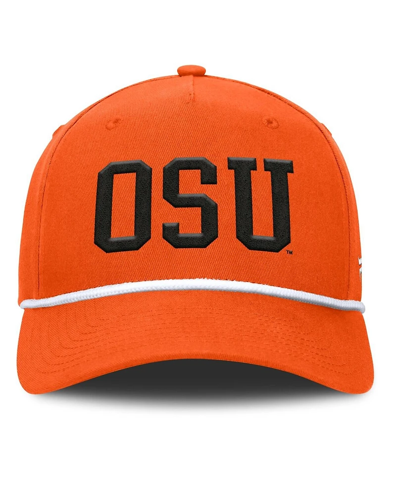 Fanatics Men's Orange Oregon State Beavers Foul Ball Rope Adjustable Hat
