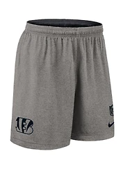 Nike Men's Black Cincinnati Bengals Sideline Reversible Performance Shorts