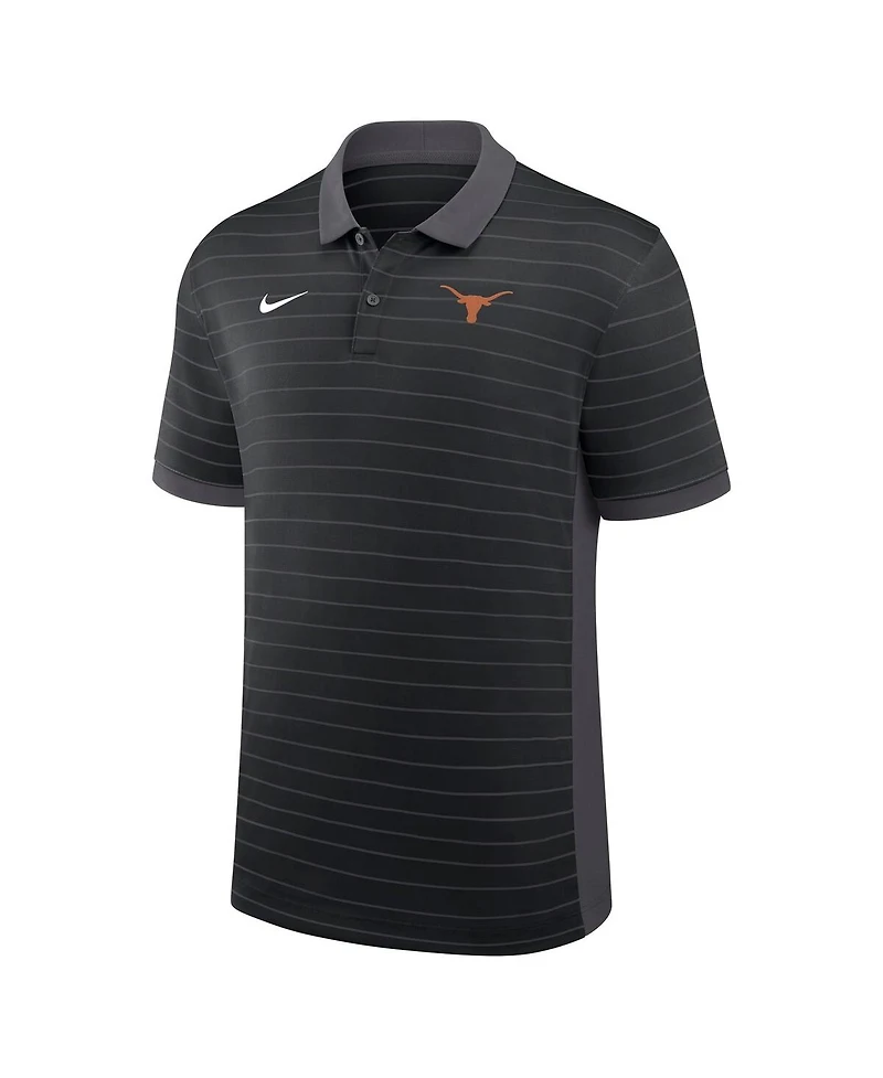 Nike Men's Texas Longhorns 2025 Early Season Coaches Sideline Victory Stripe Performance Polo Shirt
