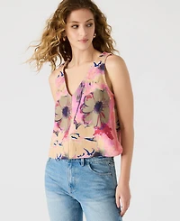 Steve Madden Women's Sleeveless Cropped Elia Top