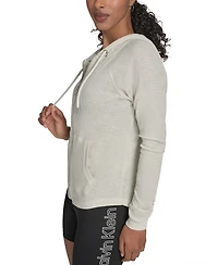 Calvin Klein Performance Ruched-Sleeve Zip Hoodie