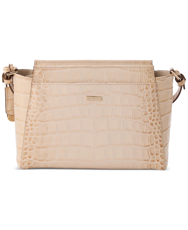 Brahmin Hillary Pagosa Leather Crossbody