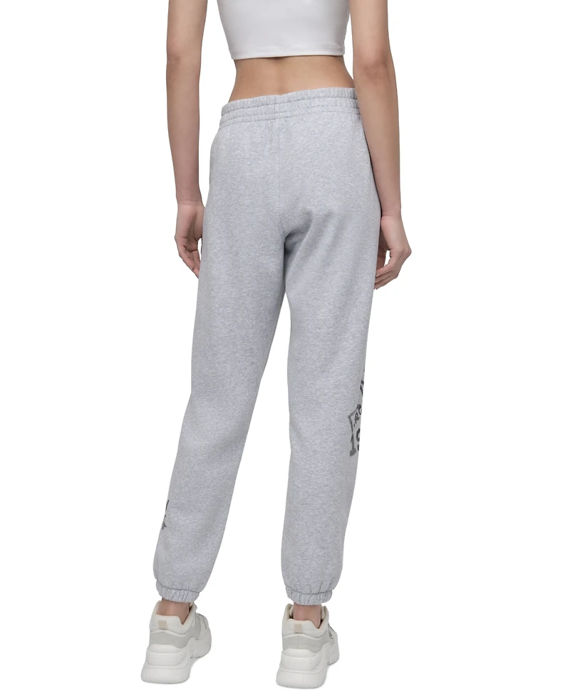 Dkny Sport Women's Graffiti Logo Cotton-Blend Joggers