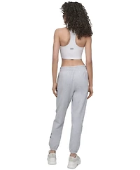 Dkny Sport Women's Graffiti Logo Cotton-Blend Joggers