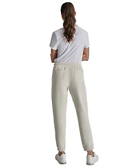 Dkny Sport Women's Cotton-Blend Tie-Waist Joggers