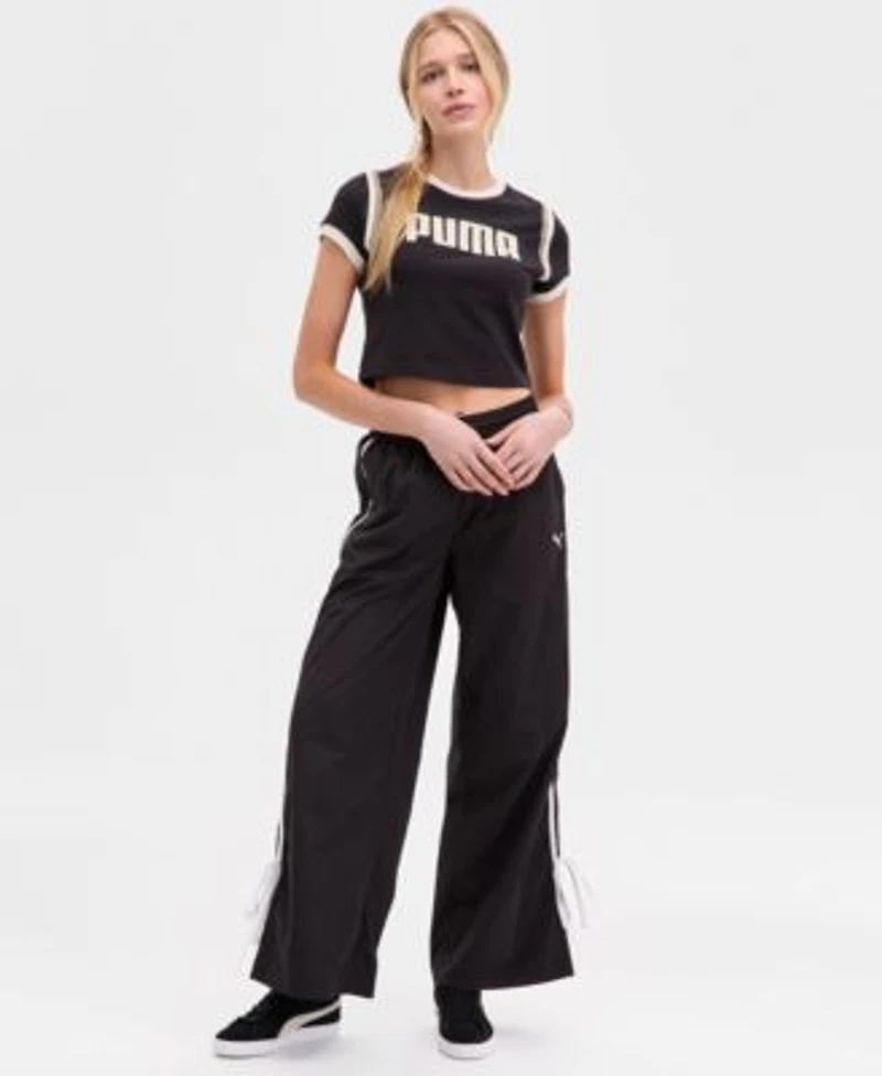 Puma Womens Baby T Shirt Track Pants