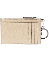 Lauren Ralph Lauren Textured Leather Zip Card Case