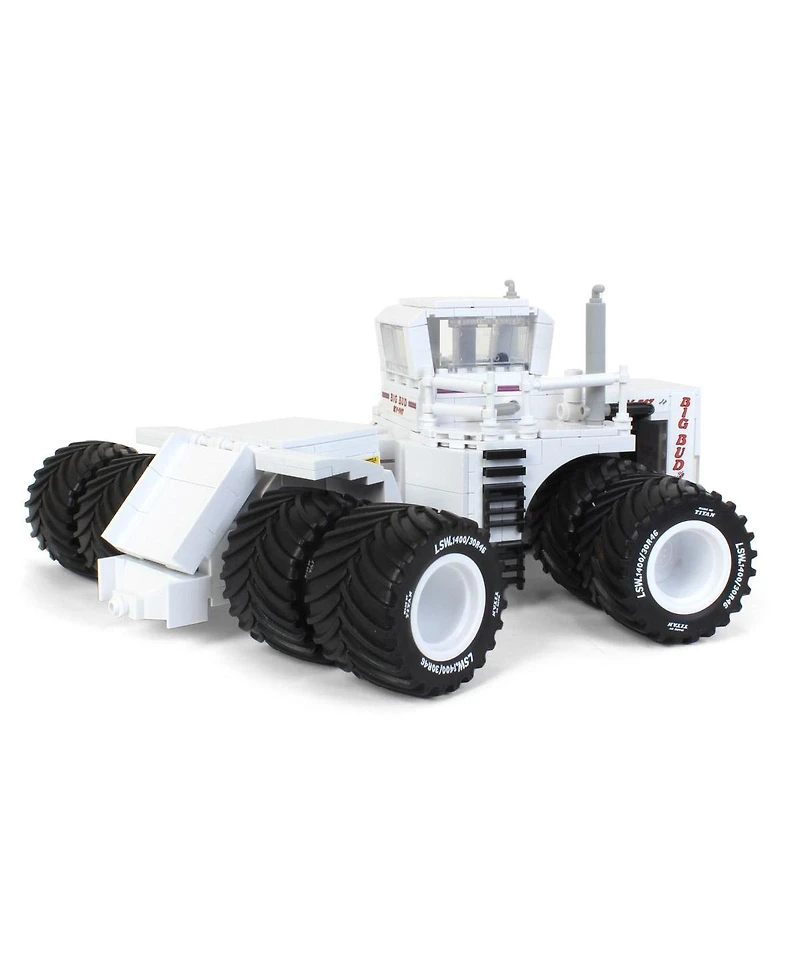 First Gear Big Bud 16V-747 Tractor 512-Piece Building Blocks Set