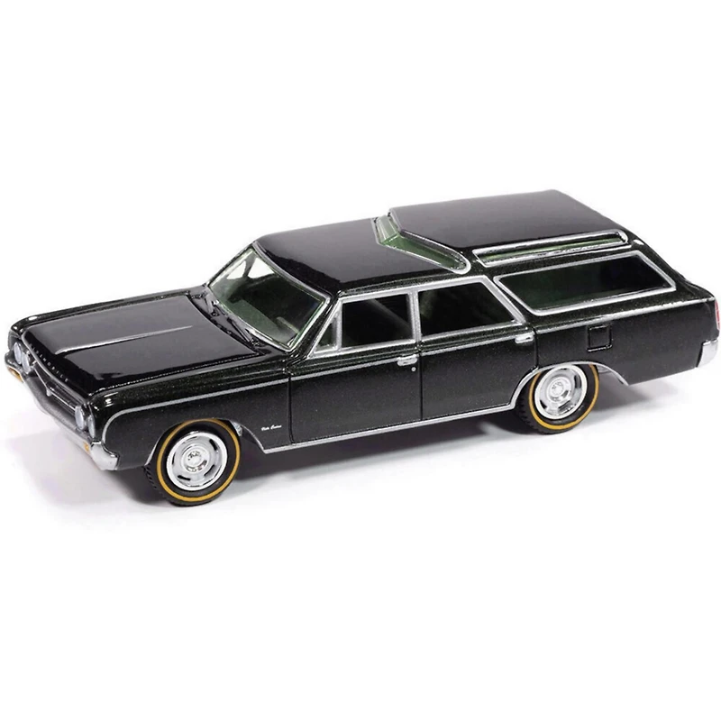 1/64 1964 Oldsmobile Vista Cruiser Jade Johnny Lightning Storage Tin