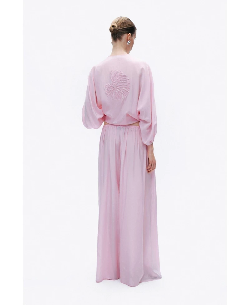 Nocturne Women's Flowy Wide Leg Pants