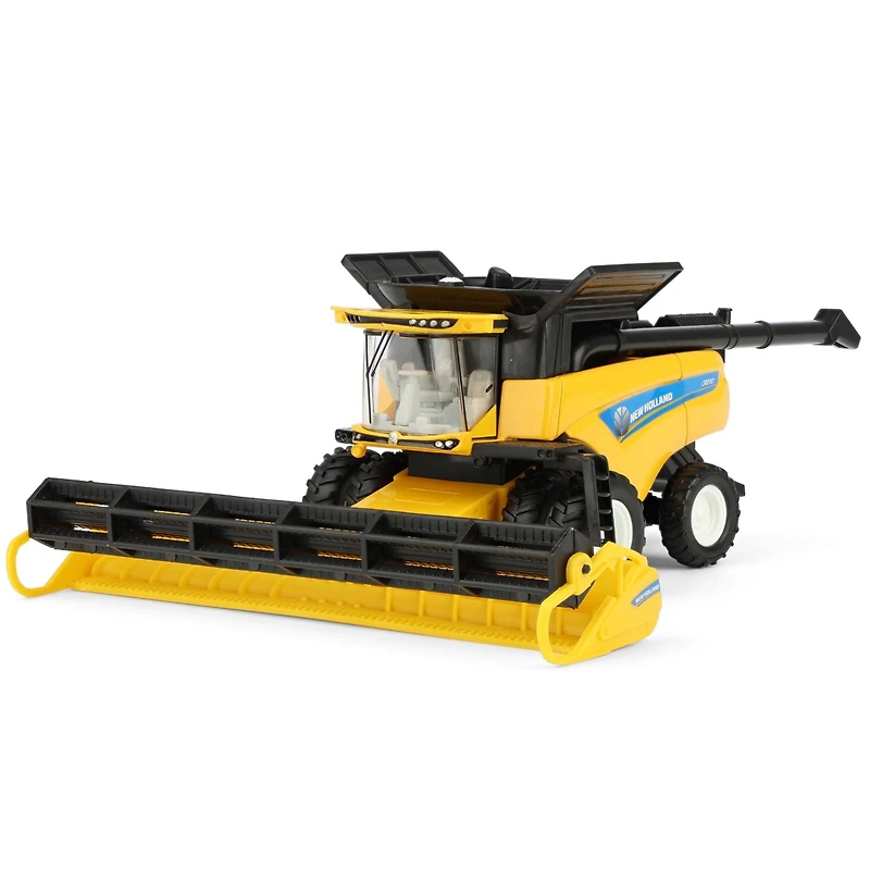 1/64th New Holland CR8.90 Combine with Corn and Grain Headers by Ertl