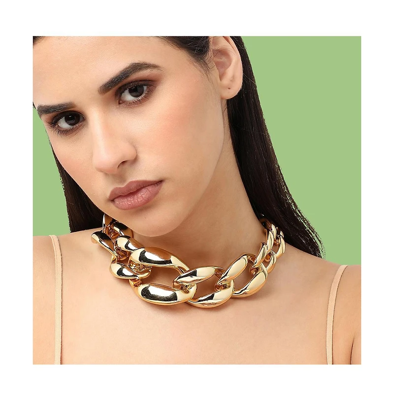 Sohi Women's Link Chain Necklace