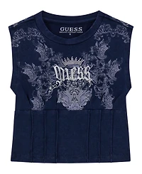 Guess Big Girls Crewneck Corset Tank Top