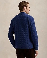 Polo Ralph Lauren Men's Cable-Knit Wool-Cashmere Cardigan