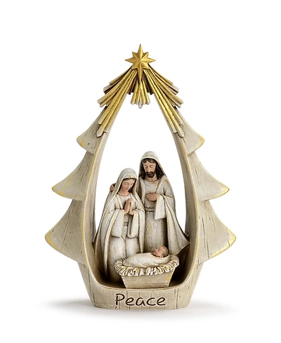 Napco 10" Holy Family "Peace" Series Nativity