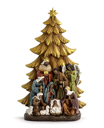 Napco 12.25" African American Nativity Scene