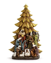 Napco 12.25" African American Nativity Scene