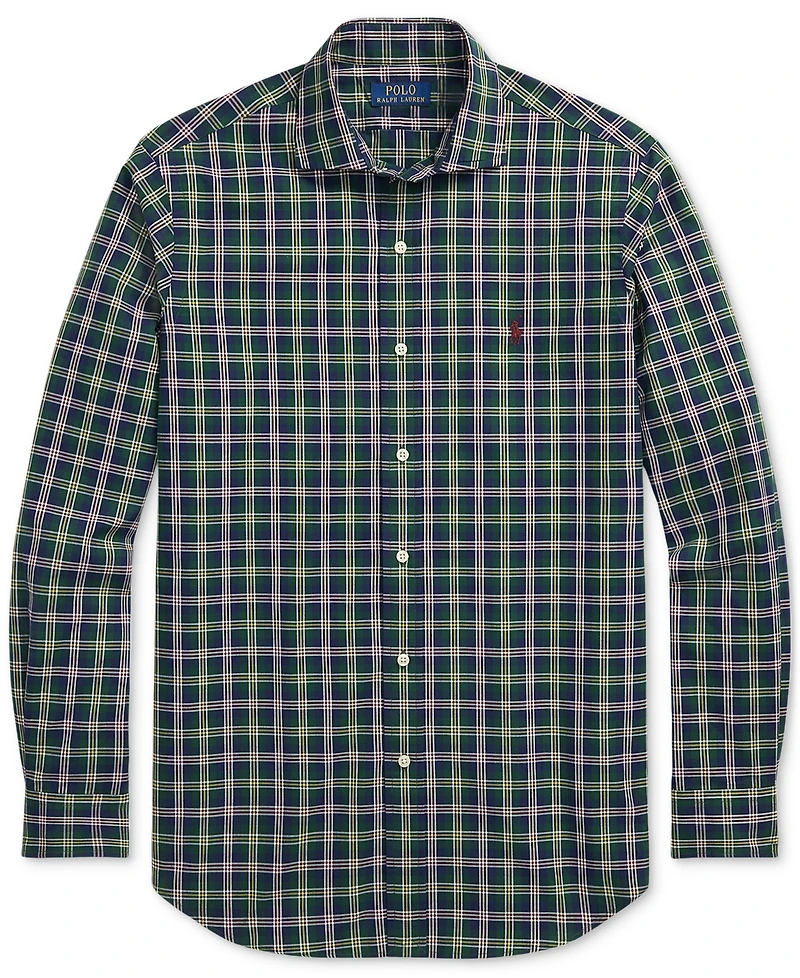 Polo Ralph Lauren Men's Classic-Fit Plaid Poplin Shirt