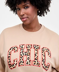 On 34th Trendy Plus Chic Crewneck Sweatshirt, Macy's Exclusive
